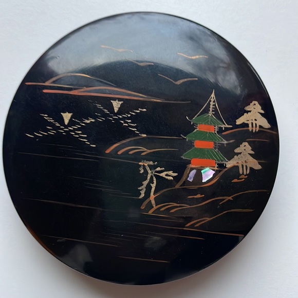 Vintage Laquerware Coaster Set - Picture 9 of 11